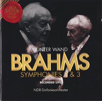 Günter Wand – Brahms , NDR-Sinfonieorchester – Symphony 2 & 3 (CD) Nieuw - 0