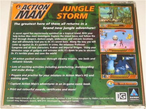 PC Game *** ACTION MAN *** Jungle Storm - 1