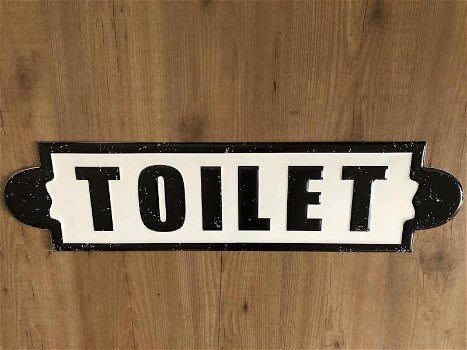 Toilet bord , wc aanduiding , wc , kado , exl - 2