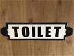 Toilet bord , wc aanduiding , wc , kado , exl - 2 - Thumbnail