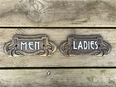 toilet bord , wc bord , man en vrouw - 4