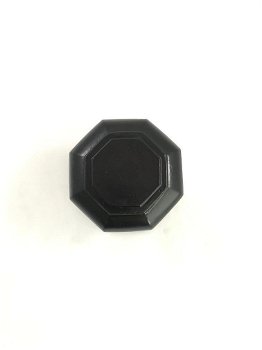 deurknop , mat zwart - 7