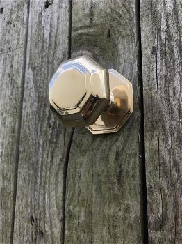 deurknop, messing - 5