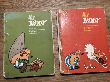 Boek: 2x Asterix & Obelix Verzamelboeken (8 verhalen) - 0