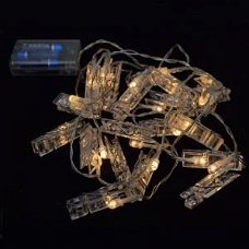 LED lichtslinger voor foto's of kerstkaarten
