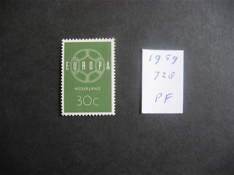 Nederland: 1959 nr 728 Europa-zegel (30ct) (postfris) - 0