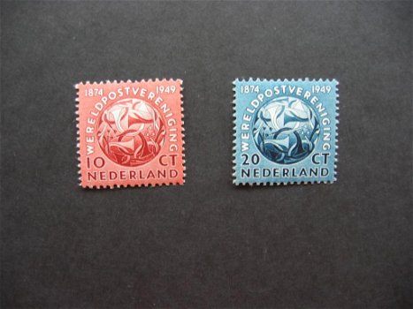Nederland: 1949 nr 542-543 Jubileumz. Wereldpostvereniging (postfris) - 0