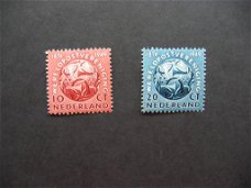 Nederland: 1949 nr 542-543 Jubileumz. Wereldpostvereniging (postfris)