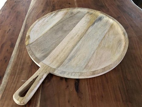 houten pizza pan , dienblad , pizza bord , kado - 4