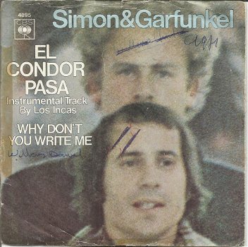 Simon And Garfunkel ‎– El Condor Pasa (1970) - 0