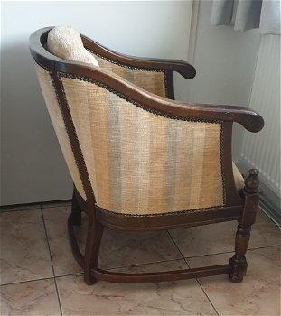 Degelijke antieke fauteuil - 1