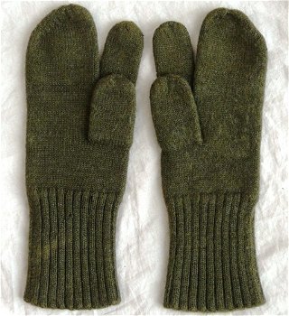 Handschoenen Binnenvoering, Winter, Koninklijke Landmacht, jaren'70/'80.(Nr.2) - 0