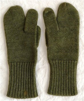 Handschoenen Binnenvoering, Winter, Koninklijke Landmacht, jaren'70/'80.(Nr.2) - 1