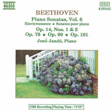 Jenö Jandó - Beethoven – Piano Sonatas, Vol. 6 (CD) Nieuw