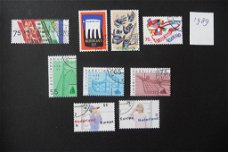 Nederland: 1989 nr Ned: Zegels 1989 postfris, maar gestempeld