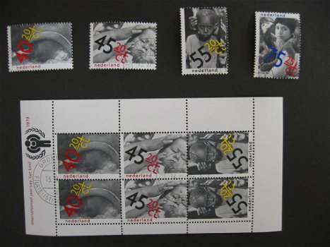 Nederland: 1979 nr 1186 - 1190 Kinderzegels met blok - 0