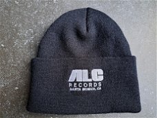 Zwarte Muts Beanie ALC Records Santa Monica, CA