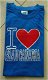 Nieuw blauw T-shirt met print I Love Gran Canaria (maat XXL) - 6 - Thumbnail