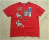 Te koop nieuw rood T-shirt van Anything met print (maat XXL) - 0 - Thumbnail