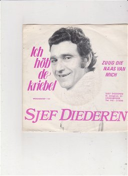 Single Sjef Diederen - Ich höb de kriebel - 0