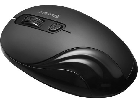 Wireless Mouse Draadloze muis met vijf jaar garantie voor linkshandigen - 2