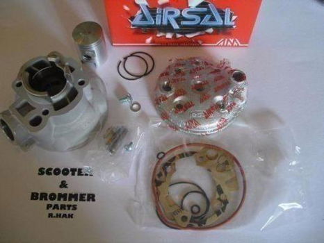 Cilinder 50 cc Airsal Am-6 Am6 RS RR Sm Rx Furia Mx Tzr Dt - 0