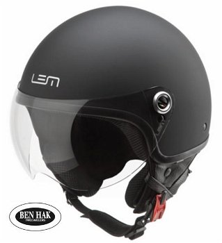 HELM|JET LEM|NTA8776| S 55/56 cm| NU LEVERBAAR MAT ZWART - 0