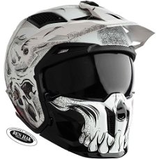 HELM MT|XL|STREETFIGHTER SV DARKNESS|WIT|OP VOORRAAD|NIEUW !