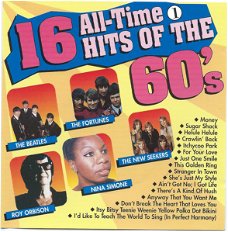 16 All-Time Hits Of The 60's - 1 (CD) Nieuw