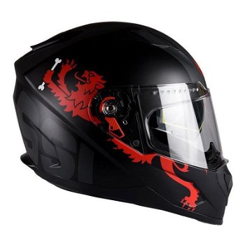 HELM MALOSSI|HM1 PREMIER|MAAT S 55/56 CM|ZWART NET NIEUW - 2