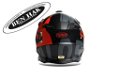 HELM MALOSSI & PREMIER|OFFICIAL CROSS|HM2|MAAT XL 61cm black/red - 3 - Thumbnail