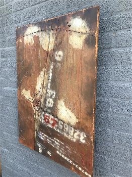 kunst , schilderij , Metalen schilderij - 2