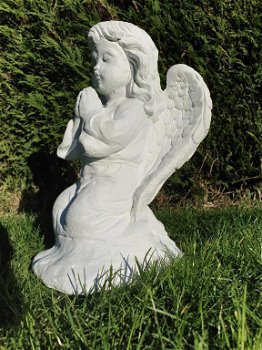 biddende engel ,tuinbeeld - 3