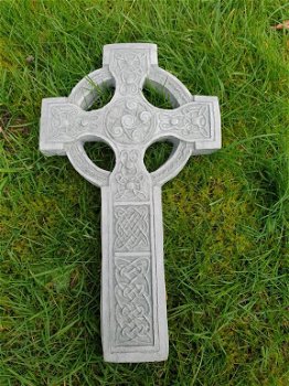 keltisch kruis, grafdecoratie - 0