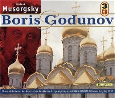 Rudolf Schock - Musorgsky Boris Godunov (3 CD) Nieuw