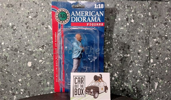 Diorama figuur Car Meet 3 figure 6 1:18 Amer. diorama AD297 - 3