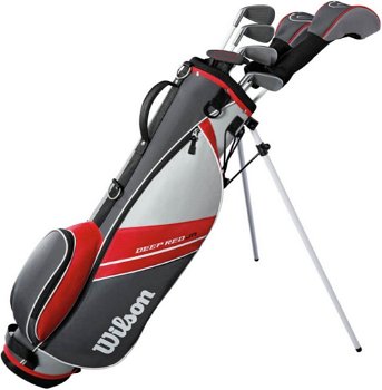 Wilson Deep Red 10-Delige Junior Golfset - 0