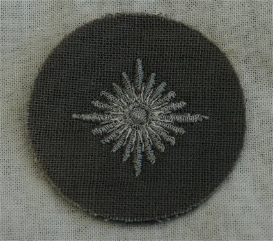 Embleem / Patch, Drillich, Oberschütze, Wehrmacht / Heer, Reproductie. - 3