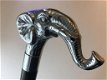 olifant, wandelstok , kado - 1 - Thumbnail