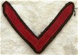 Rang Onderscheiding Chevron, VT (Veldtenue), Soldaat 1e Klasse, Koninklijke Landmacht, jaren'60.(1) - 0 - Thumbnail