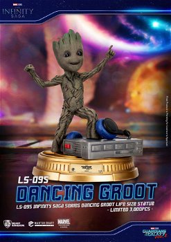 Beast Kingdom Guardians of the Galaxy 2 Life-Size Statue Dancing Groot EU Exclusive - 0