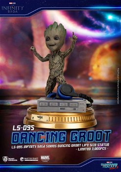 Beast Kingdom Guardians of the Galaxy 2 Life-Size Statue Dancing Groot EU Exclusive - 1