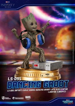 Beast Kingdom Guardians of the Galaxy 2 Life-Size Statue Dancing Groot EU Exclusive - 3
