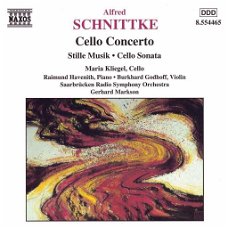 Maria Kliegel - Alfred Schnittke – Cello Concerto / Stille Musik / Cello Sonata (CD) Nieuw