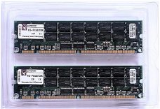 128, 256, 512MB & 1GB PC133R Registered ECC SDRAM Geheugen