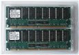 128, 256, 512MB & 1GB PC133R Registered ECC SDRAM Geheugen - 1 - Thumbnail