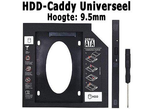 HDD Caddy | 2e 2.5 SATA HDD of SSD in MacBook of Laptop - 2