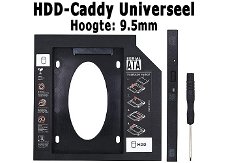 HDD Caddy 2e 2.5 SATA Harddisk of SSD in Laptop Notebook