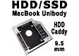 HDD Caddy 2e 2.5 SATA Harddisk of SSD in Laptop Notebook - 4 - Thumbnail