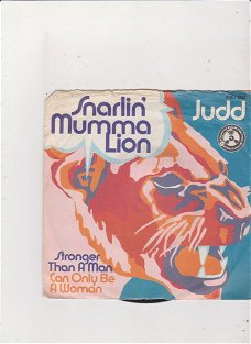 Single Judd - Snarlin' mumma lion